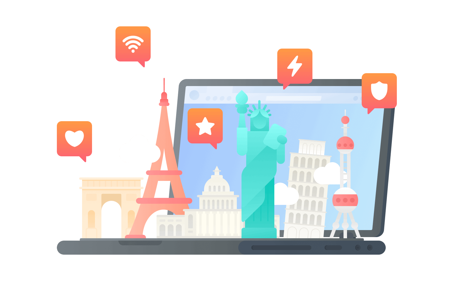 在阿拉伯利比亚民众国连接到中国的软件 - 翻回VPN